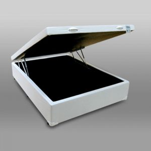 BIO Cama Box com Baú de 1,38m