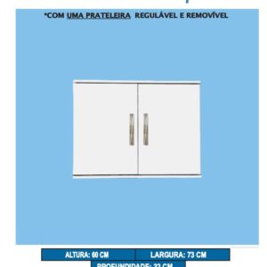 BV Armário Aéreo 2 portas