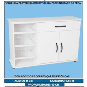 BV Balcão Duplo com Fruteira
