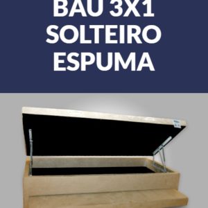 BIO Box 3x1 Solteiro Espuma